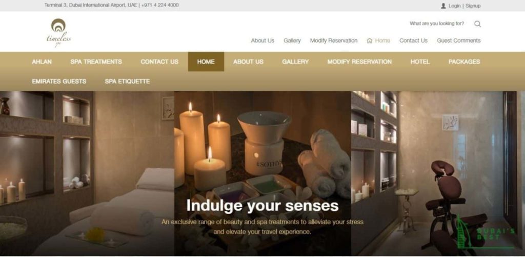 Timeless Spa's Homepage