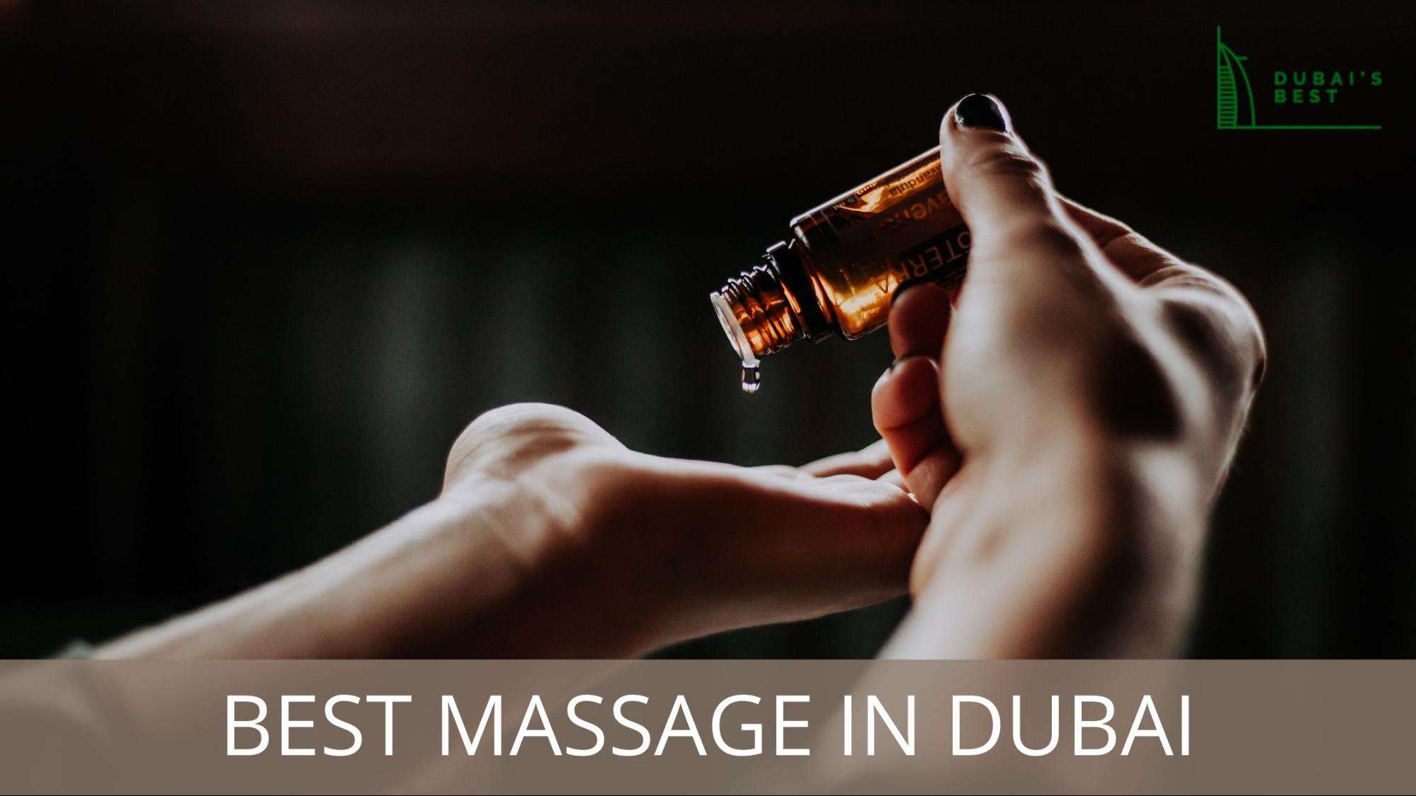 Best Massage in Dubai