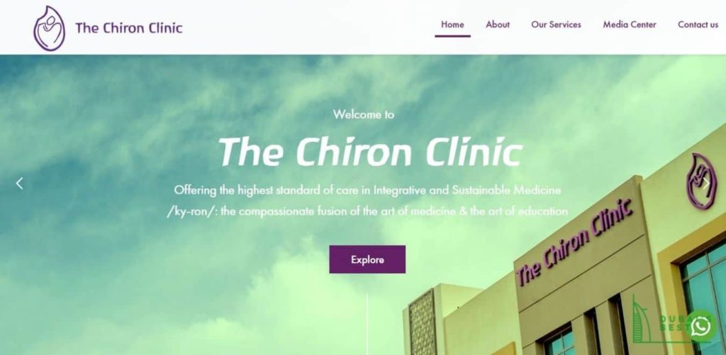 The Chiron Clinic's Homepage