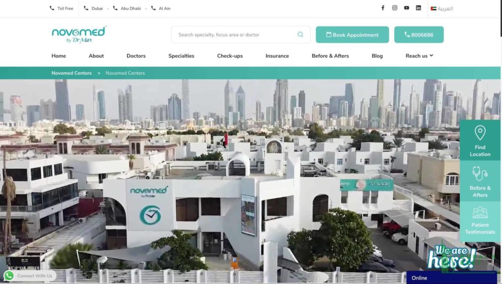 Novomed's Homepage