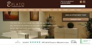 Plato Chiropractic Health Clinic's Homepage
