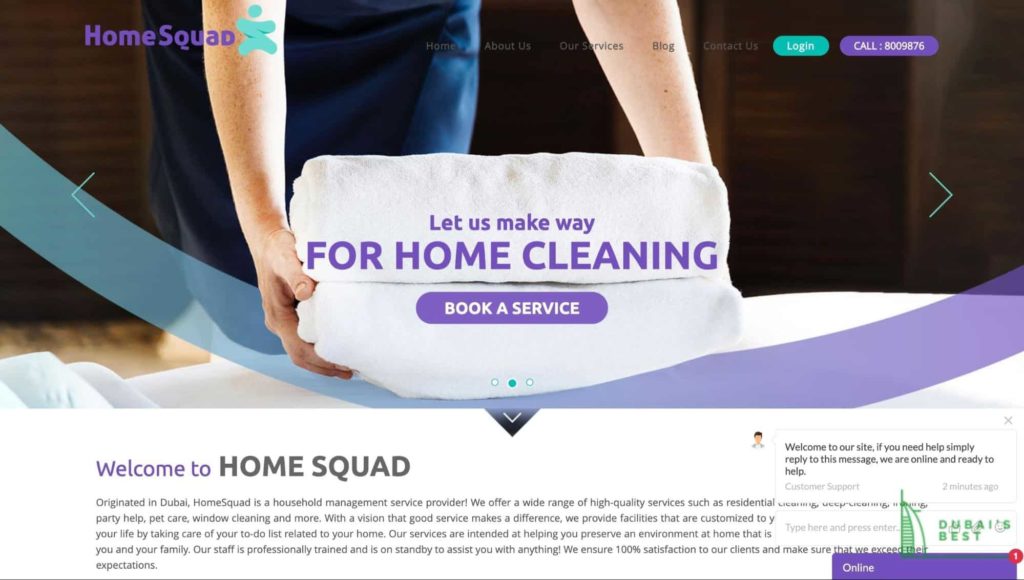 HomeSquad's Homepage