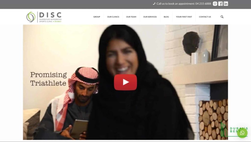 Diversified Integrated Sports Clinic's Homepage