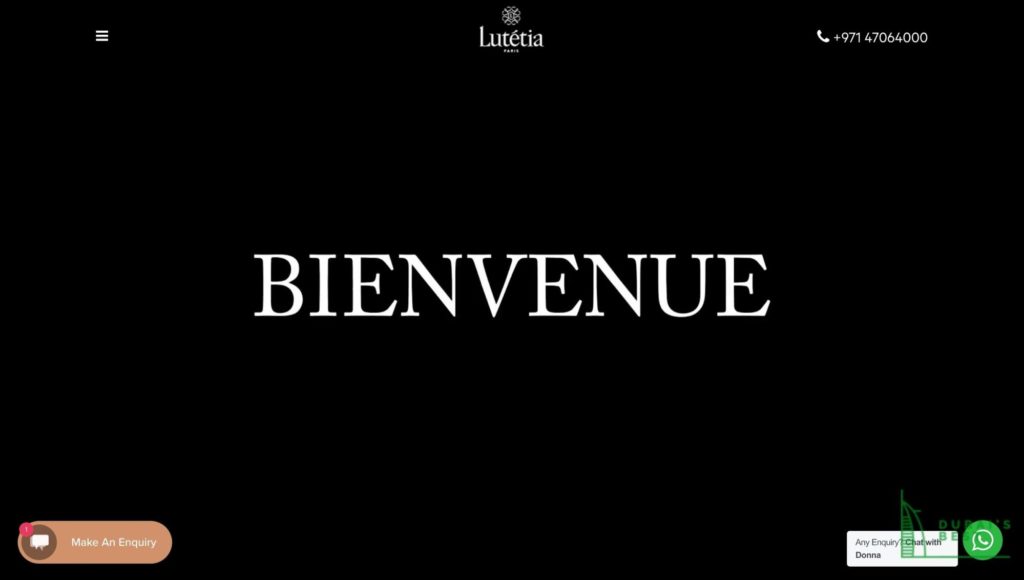 Maison Lutétia's Homepage