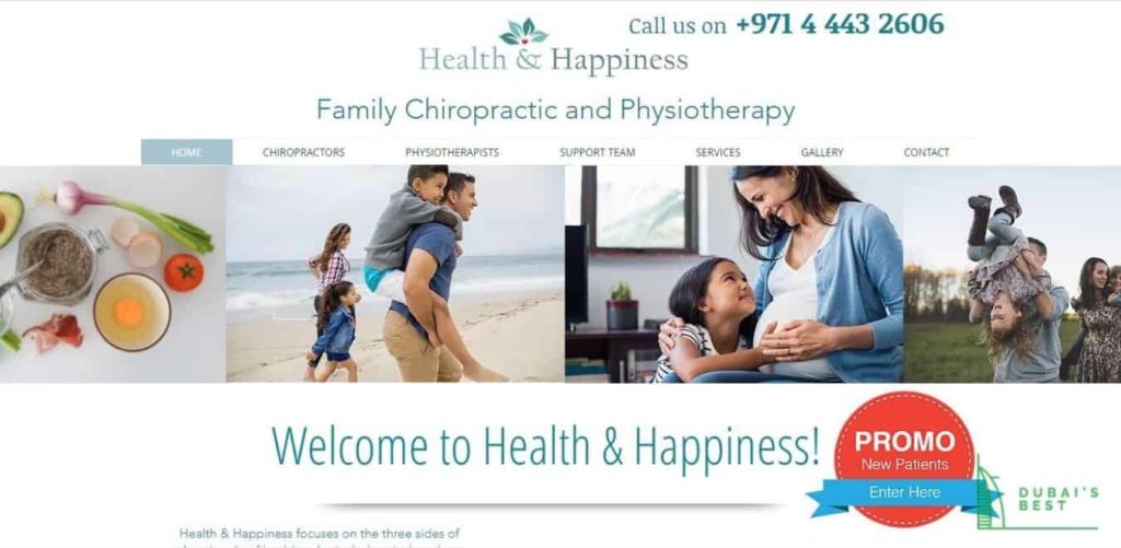 Health & Happiness' Homepage