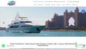 Aquarius Yacht Rental's Homepage