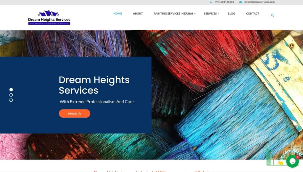 Dream Heights Services' Homepage