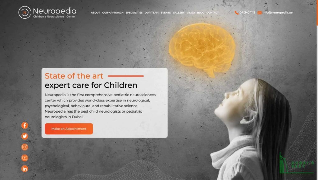 Neuropedia Children's Neuroscience Center's Homepage