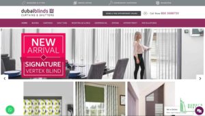 Dubai Blinds' Homepage