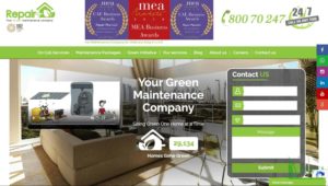 Repair Plus' Homepage