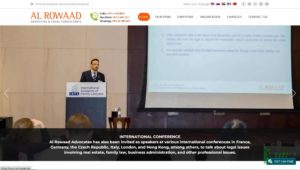 Al Rowaad Advocates & Legal Consultancy's Homepage