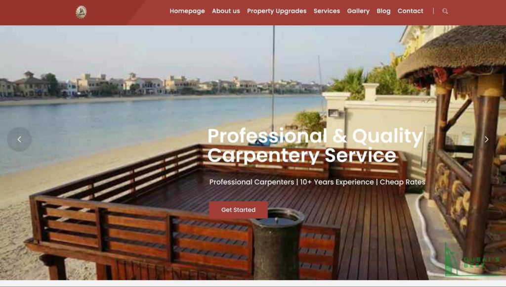 Jabal Awliya Carpentry Services' Homepage