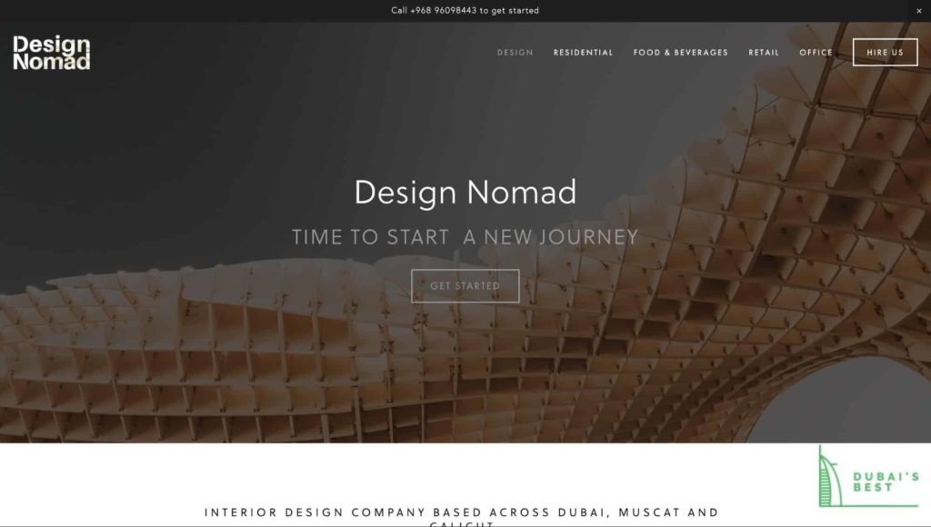 Design Nomad's Homepage