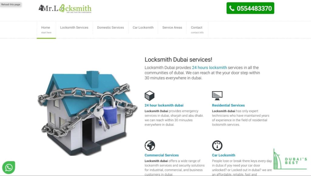 Mr Locksmith's Homepage