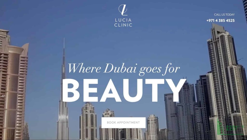Lucia Clinic's Homepage