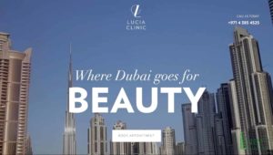 Lucia Clinic's Homepage