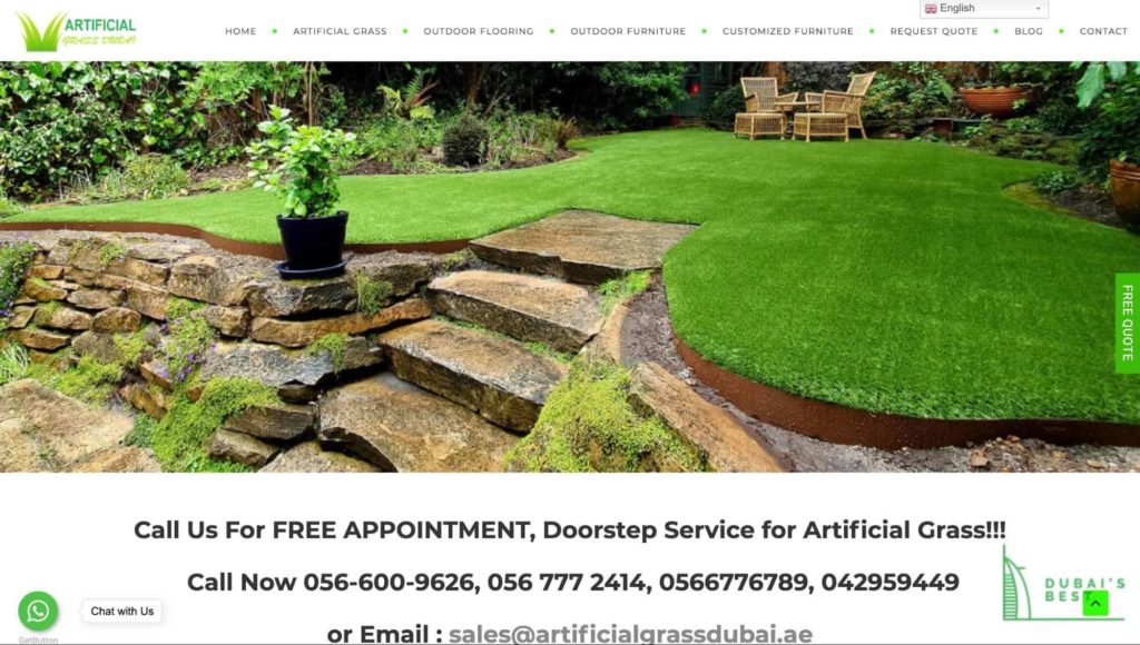 Artificial Grass Dubai's Homepage