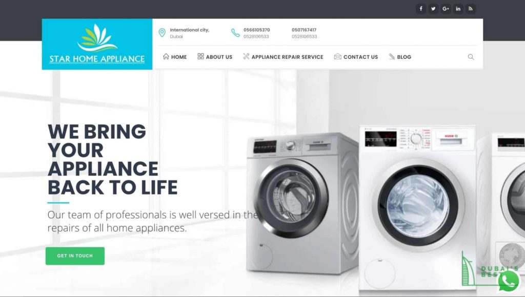 Star Home Appliance's Homepage