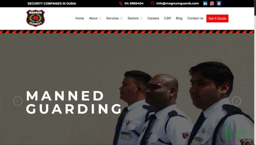Magnum Security's Homepage