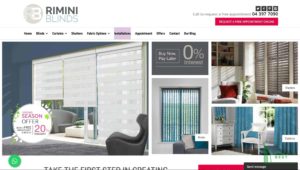 Rimini Blinds' Homepage