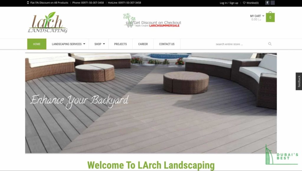 LArch Landscaping's Homepage