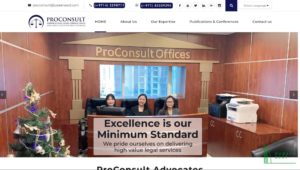 ProConsult Advocates & Legal Consultants' Homepage
