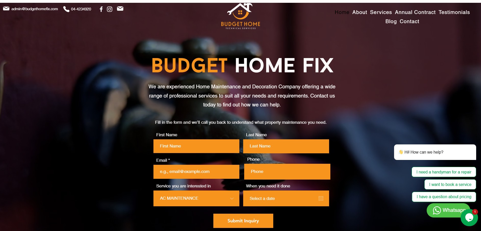 budget home fix
