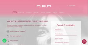 NOA Dental Clinic's Homepage