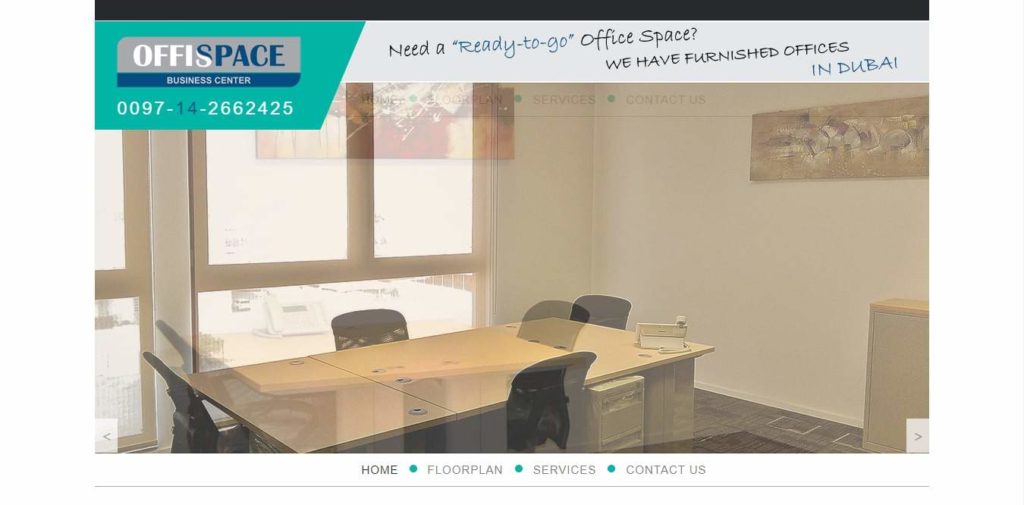 Offispace Business Center's Homepage