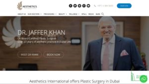 Aesthetics International's Homepage