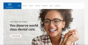 Dr. Michael's Dental Clinic's Homepage