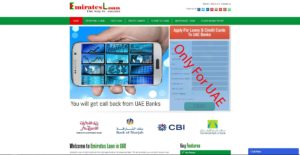 Emirates Loan's Homepage