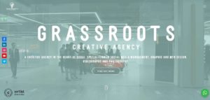 Grassroots Creative Agency's Homepage