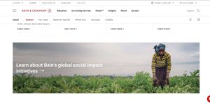 Bain & Co.'s Homepage