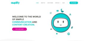 Amplify's Homepage