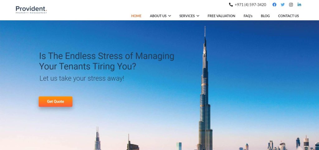 Provident's Homepage