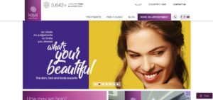 Kaya Skin Clinic's Homepage
