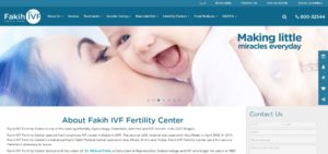 Fakih IVF Fertility Center's Homepage