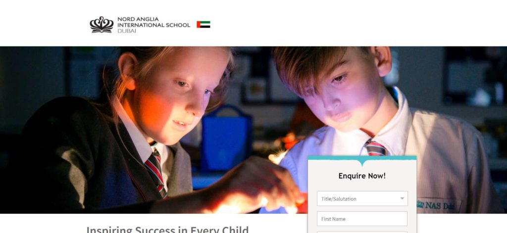 Image Source: Nord Anglia International School Dubai's Homepage