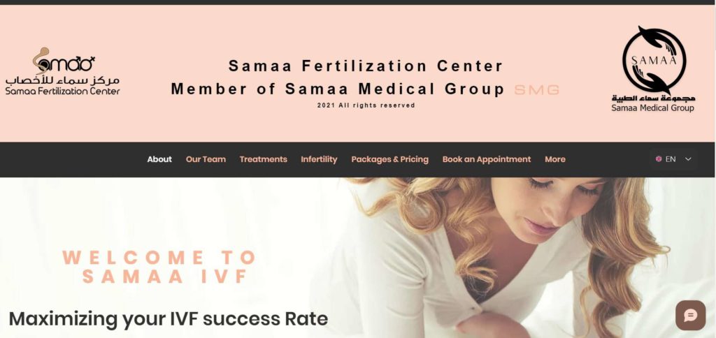 Samaa Fertilization Center's Homepage