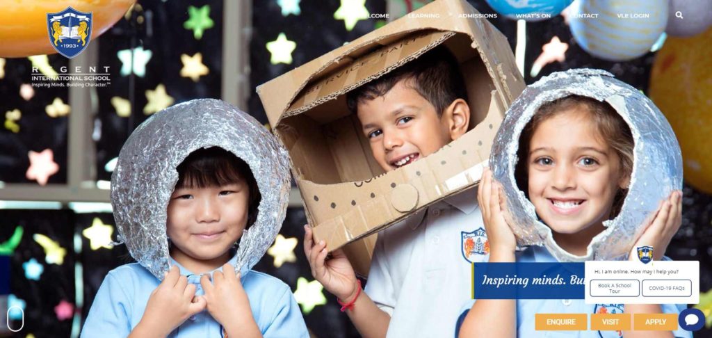 Regent International School Dubai's Homepage