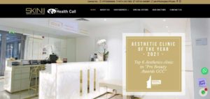 Skin 111 Medical & Aesthetics Clinic's Homepage