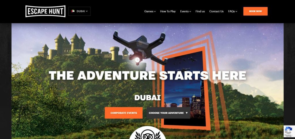 Escape Hunt's Homepage