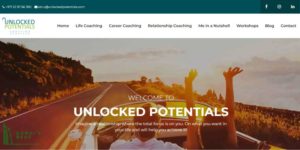 Unlocked Potentials Coaching Services' Homepage
