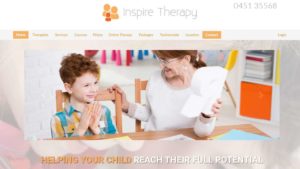 Inspire Therapy's Homepage