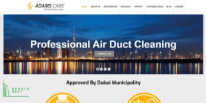 Adams Care Technical Services' Homepage