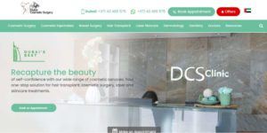 Dubai Cosmetic Surgery's Homepage