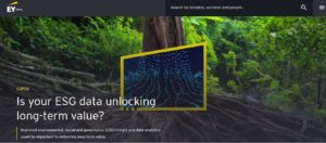 Ernst & Young (EY)'s Homepage