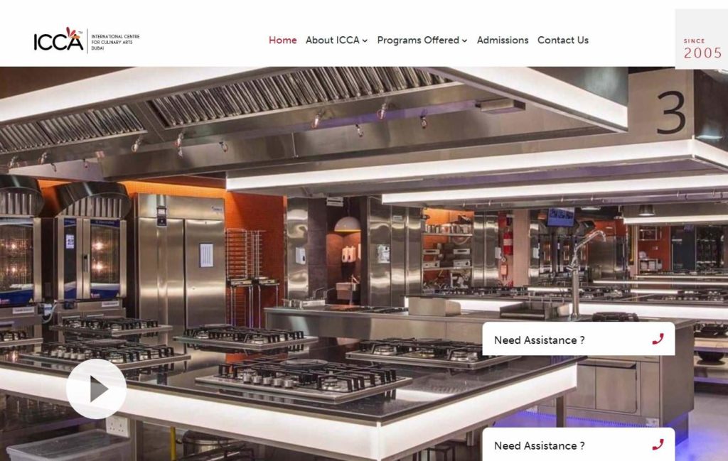 International Center for Culinary Arts (ICCA)'s Homepage