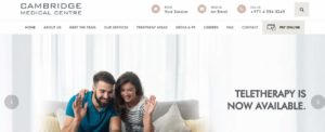 Cambridge Medical Centre's Homepage
